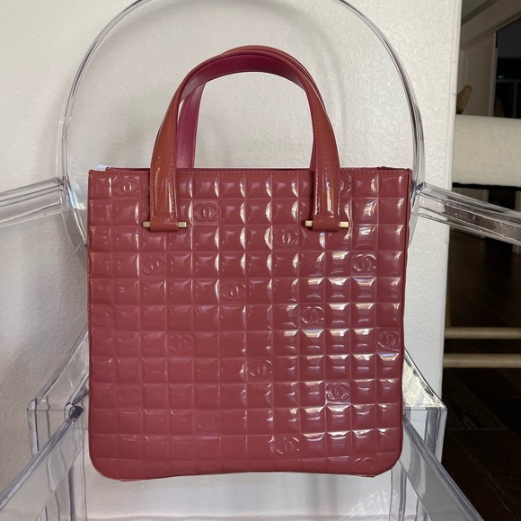 Chanel Chocolate Bar Pink Handbag - Picture 2 of 13